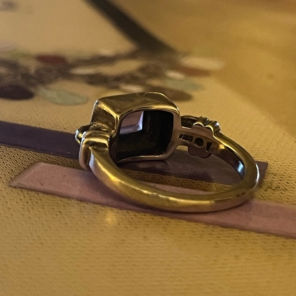 Silpada Sterling Silver and Faceted Amethyst 
Ring - Picture 8 of 14